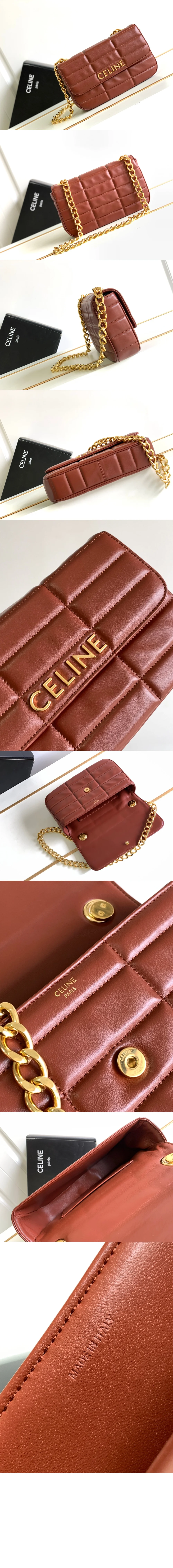 모노크롬 마틀라세 체인 숄더백 (4color) 상세