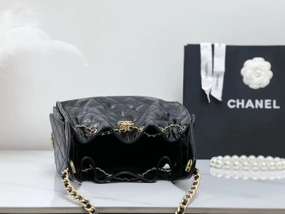 25c 뉴 호보백 블랙 카프스킨 상세