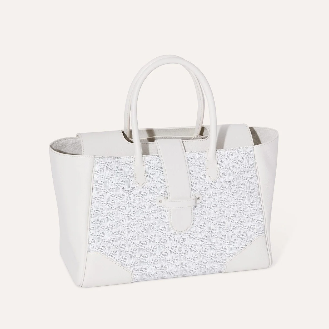 카바스 사이공 토트백 화이트 ( 34cm X 24cm X 18cm ) 상세