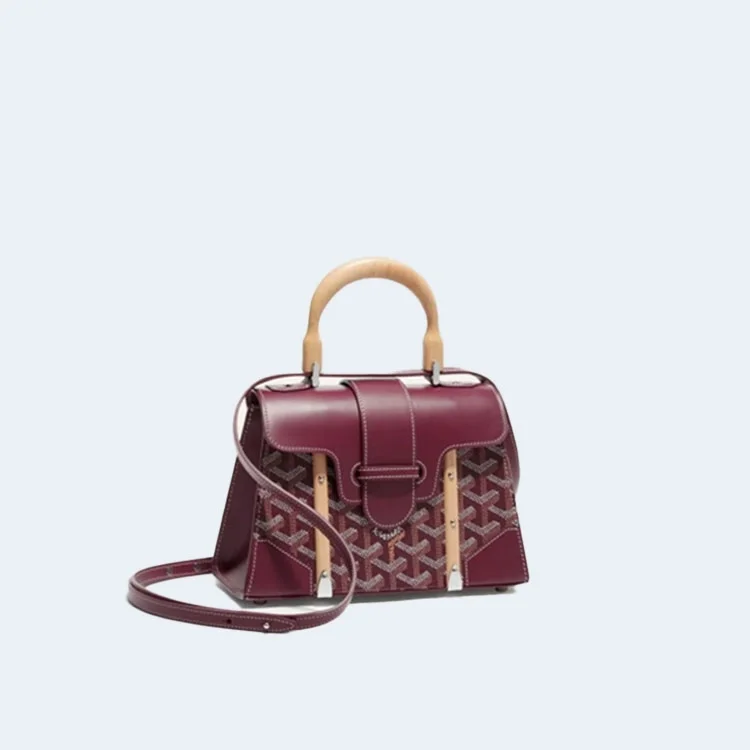 스트럭쳐 사이공 미니백 버건디  (20cm X 15cm X 7.5cm) 상세