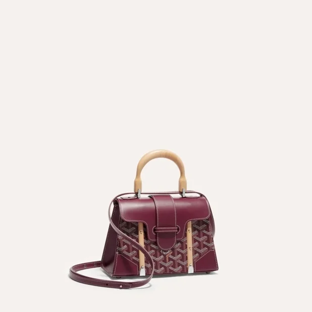 스트럭쳐 사이공 미니백 버건디  (20cm X 15cm X 7.5cm) 상세