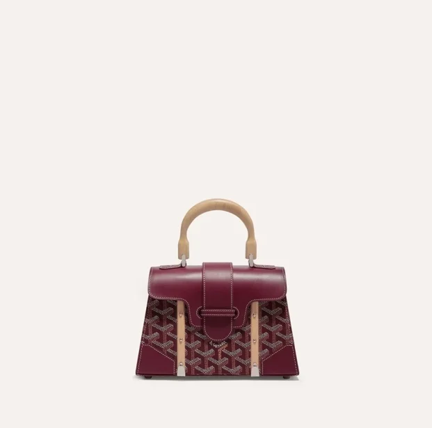 스트럭쳐 사이공 미니백 버건디  (20cm X 15cm X 7.5cm) 상세