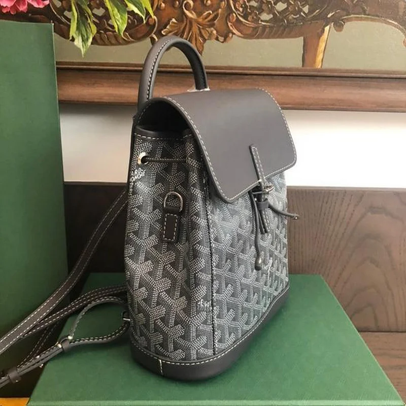 알팡 미니 백팩 블랙 상세