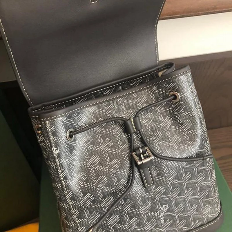 알팡 미니 백팩 블랙 상세