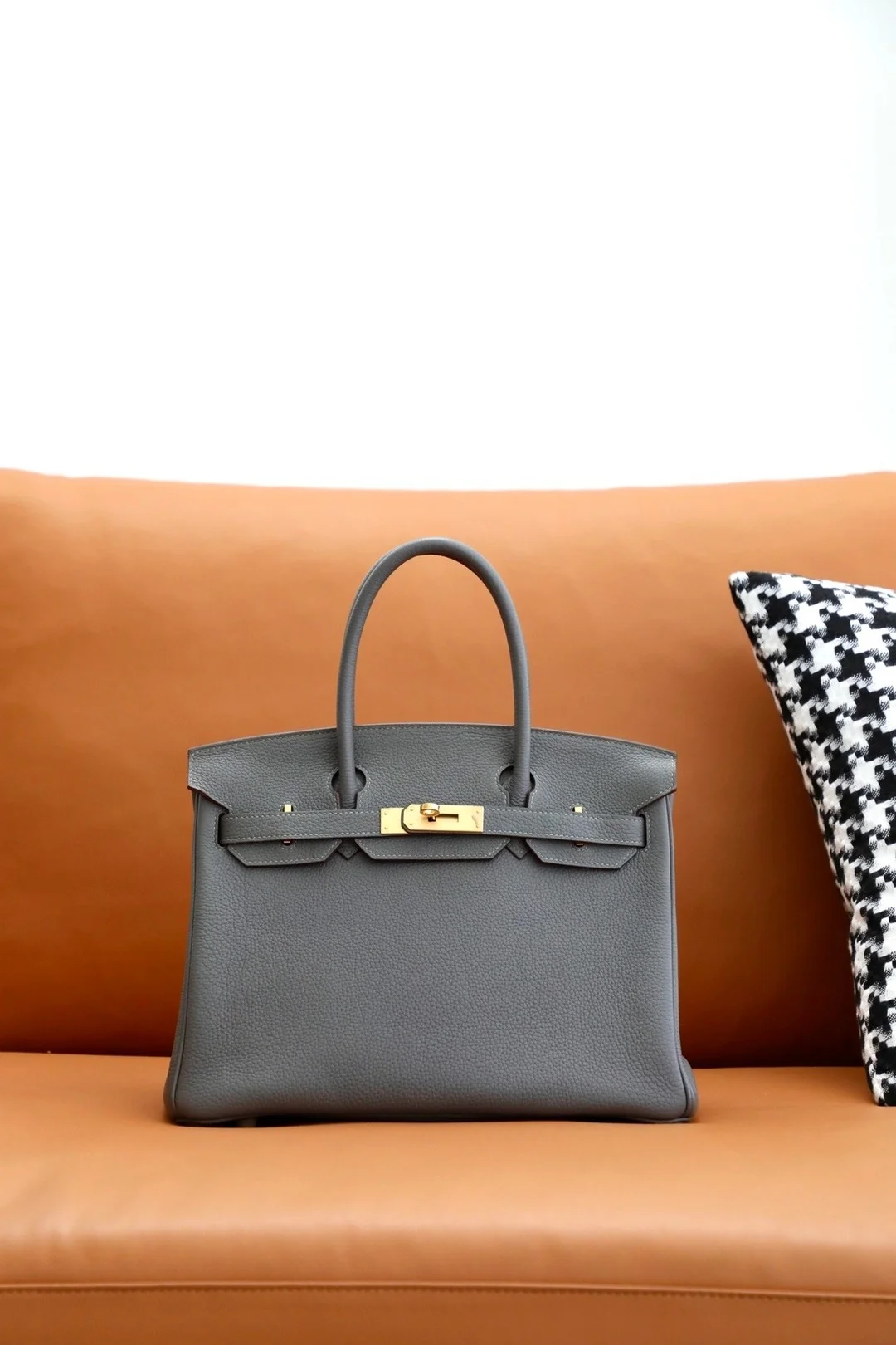 버킨 30 Gris etain 토고 백 상세