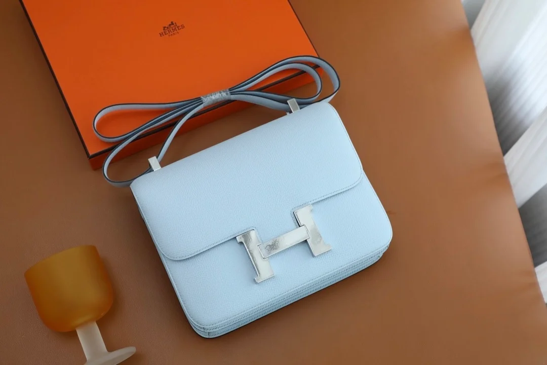 콘스탄스 24 Blue brume Epsom 백 상세