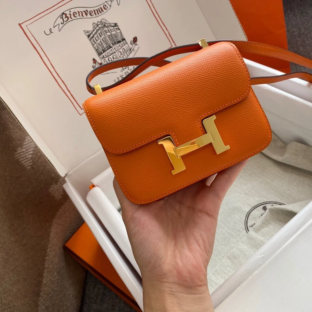 콘스탄스 14 Orange Epsom 백 상세