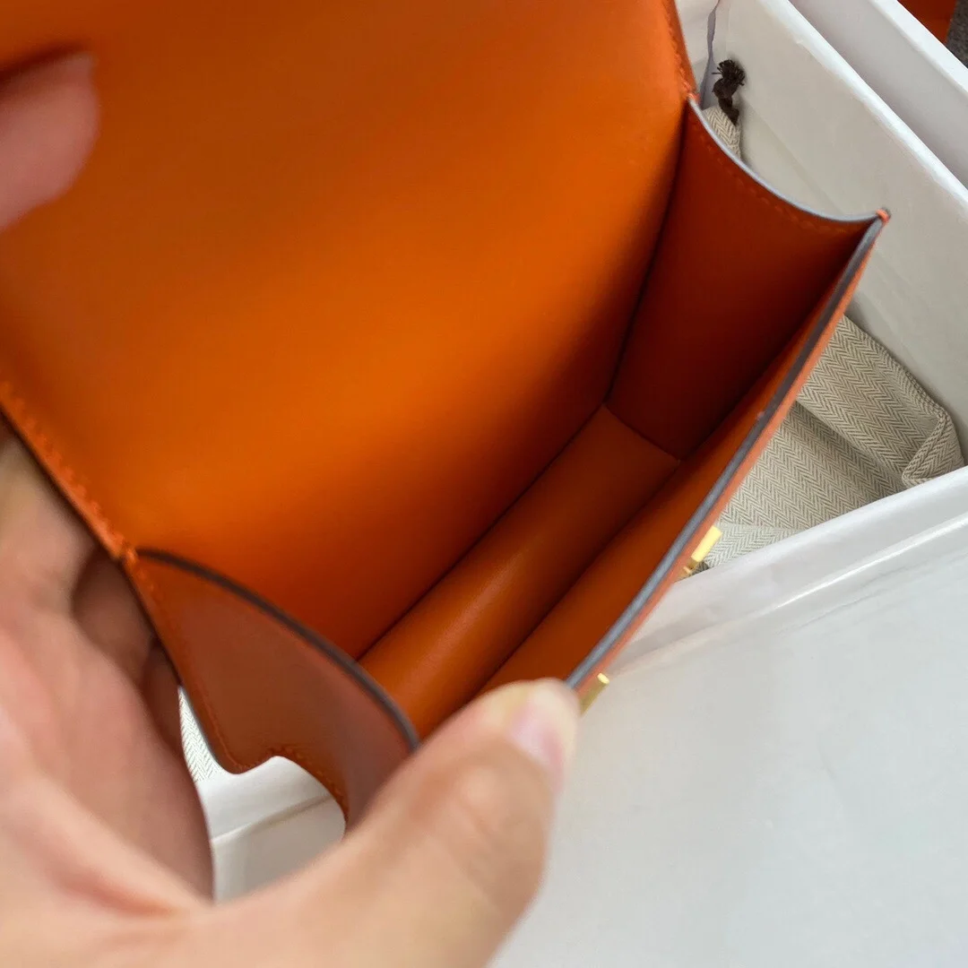 콘스탄스 14 Orange Epsom 백 상세