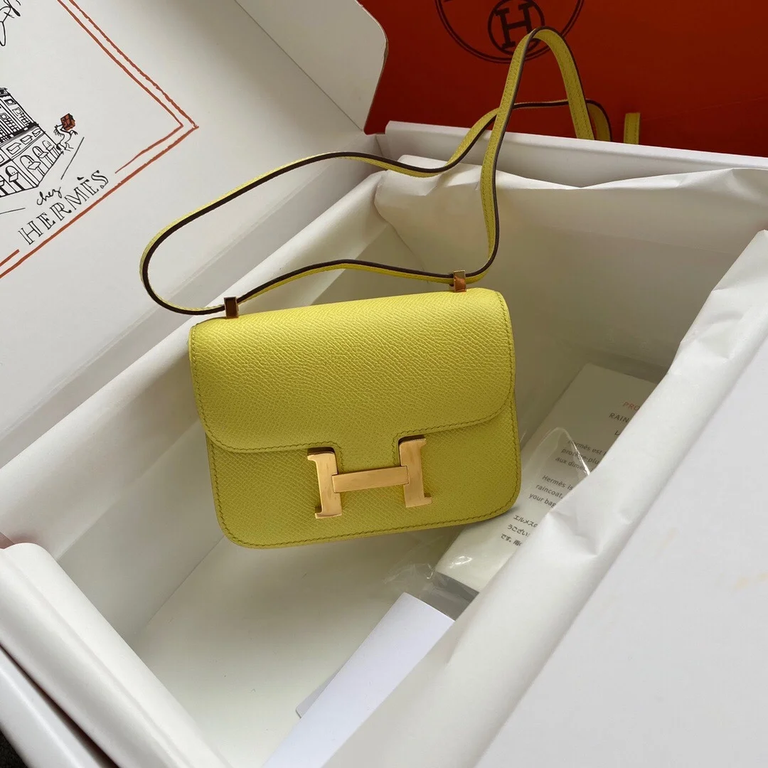 콘스탄스 14 Lime Epsom 백 상세