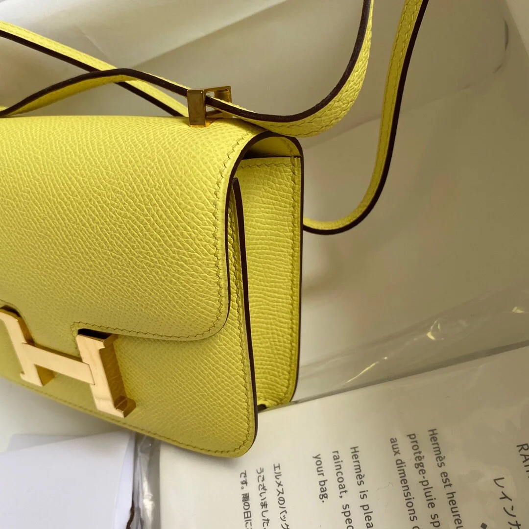 콘스탄스 14 Lime Epsom 백 상세