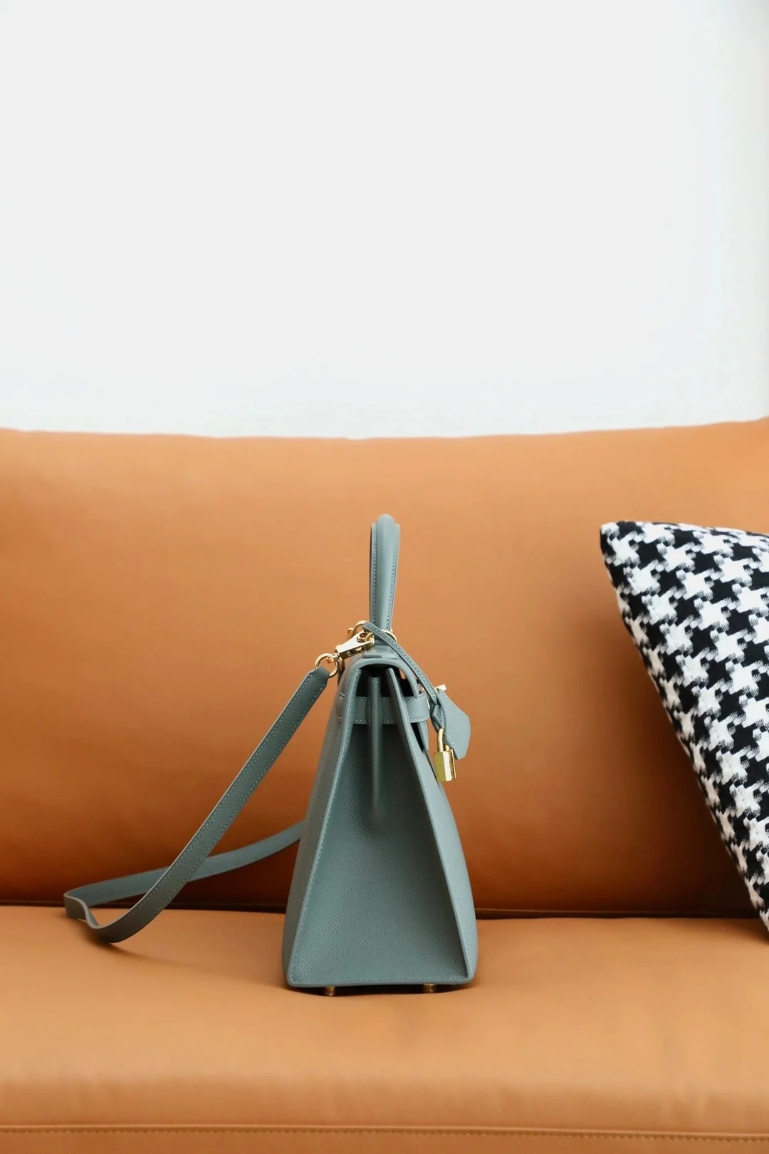 켈리백 28 Vert amande 백 상세