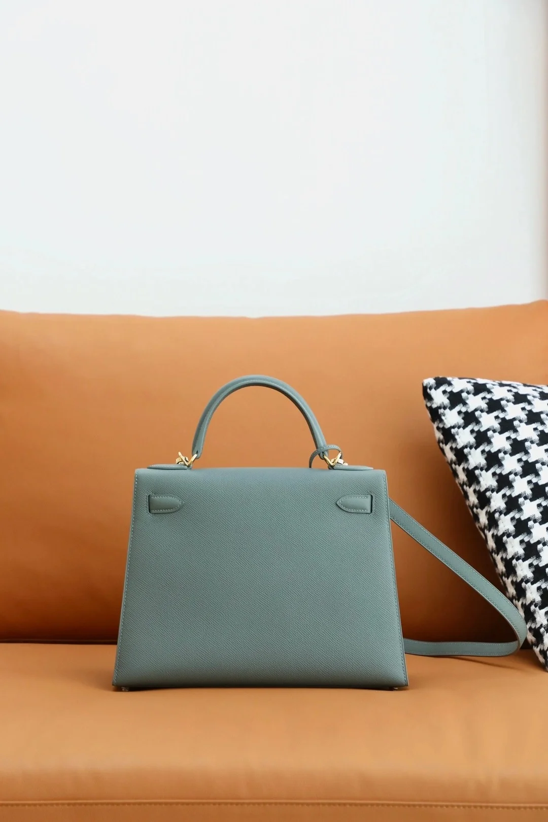 켈리백 28 Vert amande 백 상세