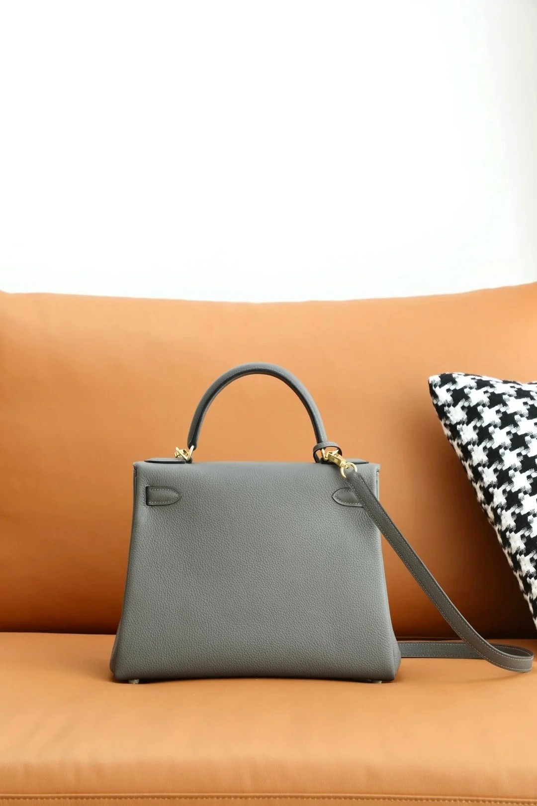 켈리백 28 Gris etain 백 상세