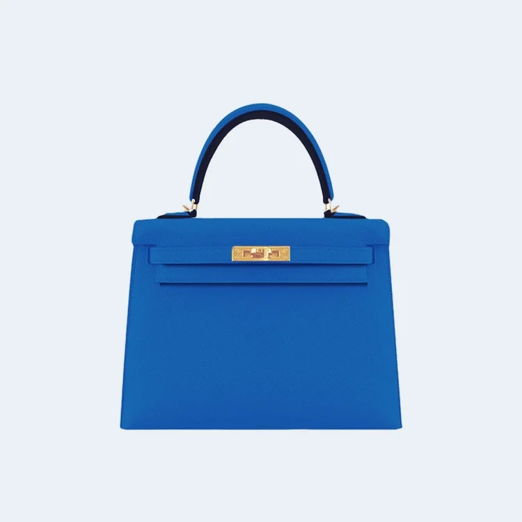 켈리백 25 Tanzania blue 백 상세