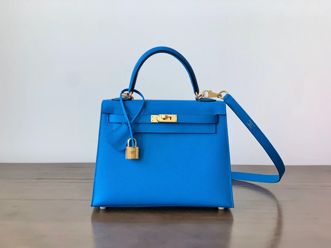 켈리백 25 Tanzania blue 백 상세