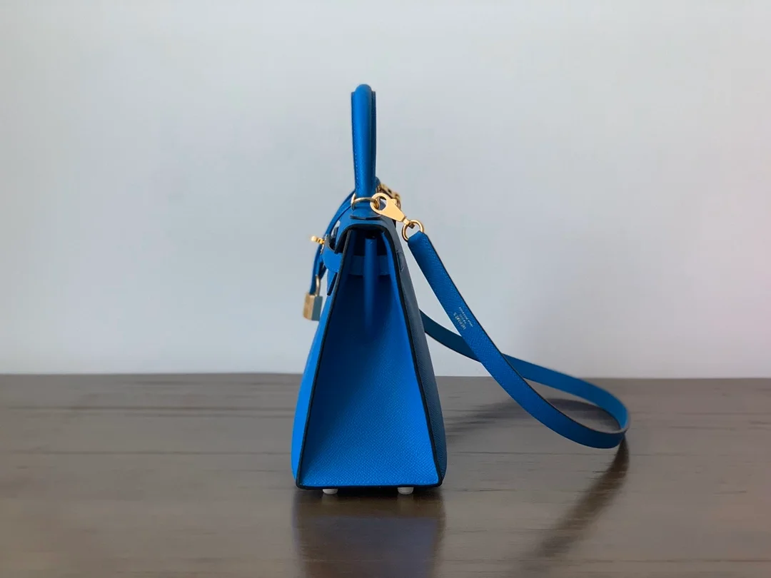 켈리백 25 Tanzania blue 백 상세