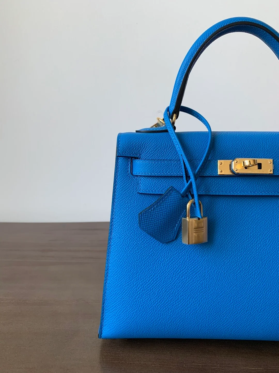 켈리백 25 Tanzania blue 백 상세