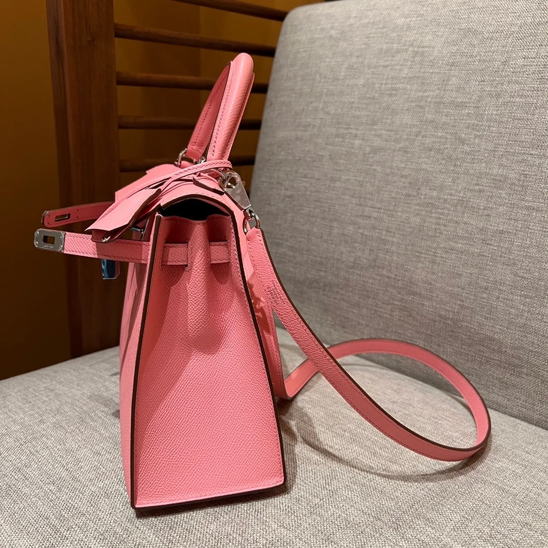 켈리백 25 Rose sakura Epsom 백 상세