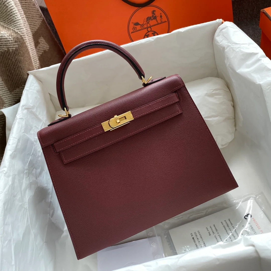 켈리백 25 Bordeaux 백 상세