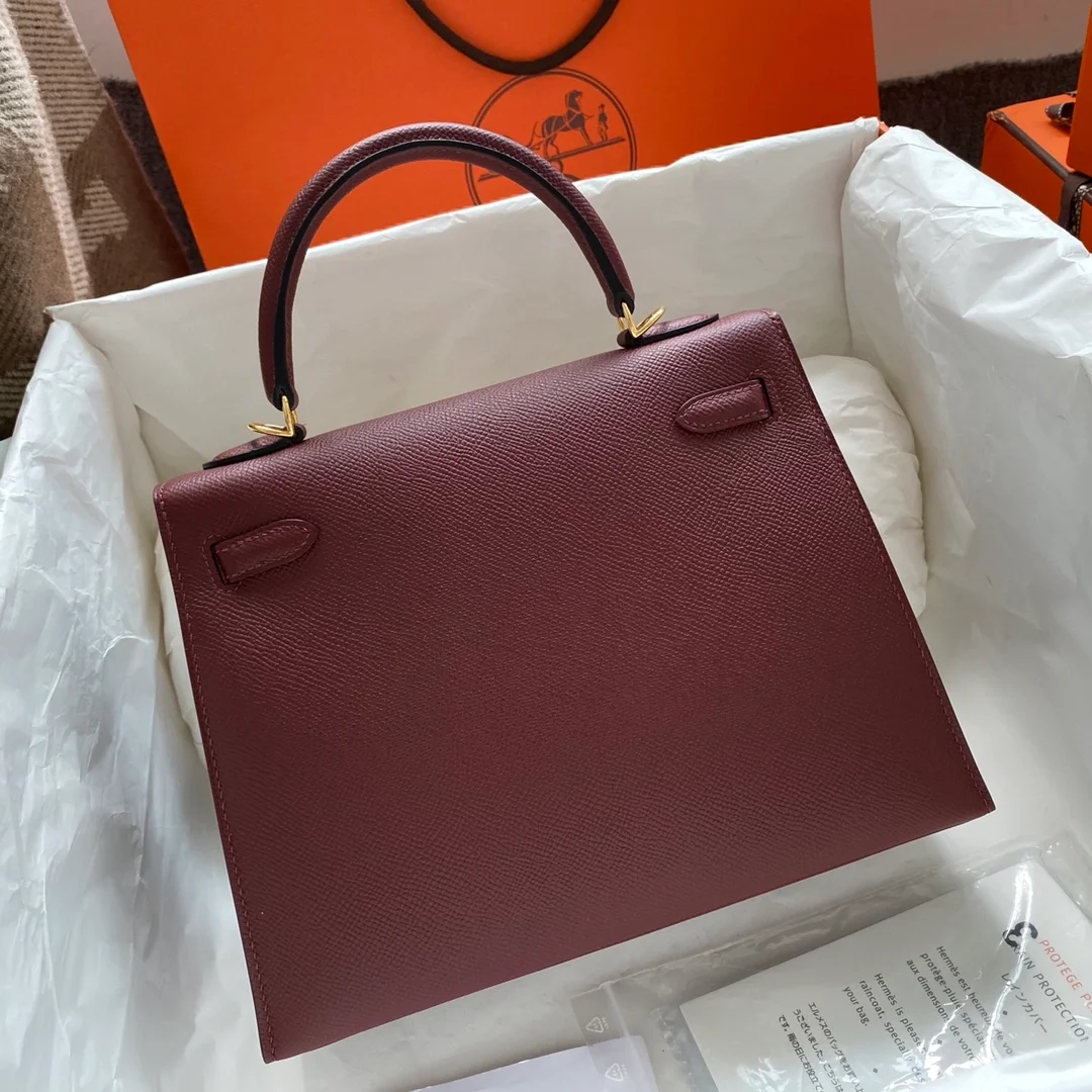 켈리백 25 Bordeaux 백 상세