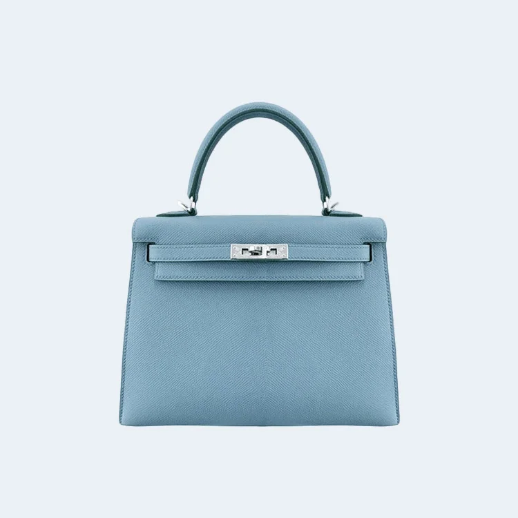켈리백 25 Blue ciel Epsom 백 상세