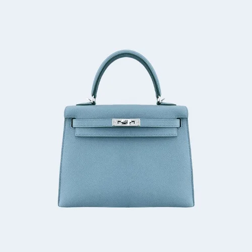 켈리백 25 Blue ciel Epsom 백