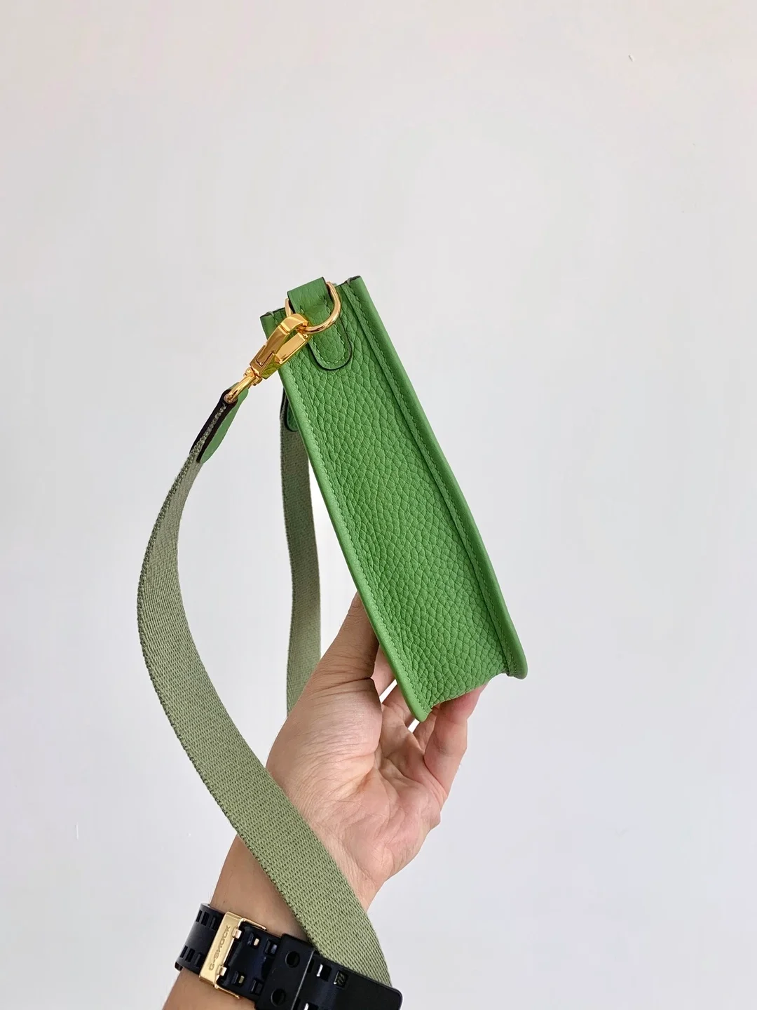 에블린 TPM 애플 그린 백 상세