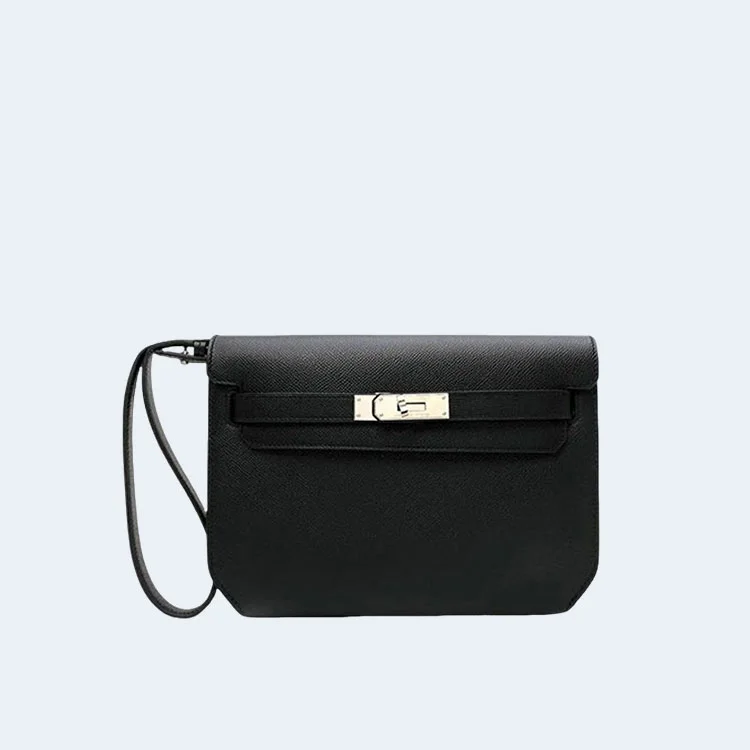 블랙 앱송 은장 켈리 데페슈 25 클러치 상세