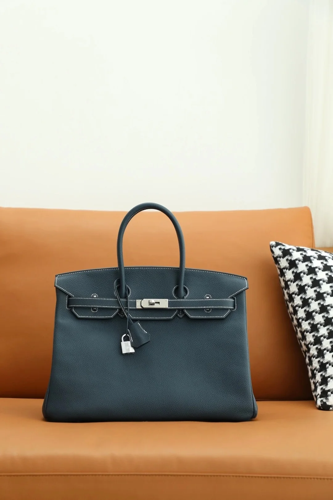 버킨 35 Vert cypress Togo 백 상세