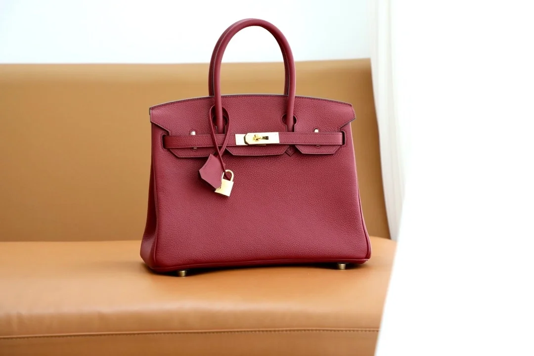 버킨 30 Rouge grenade 토고 백 상세