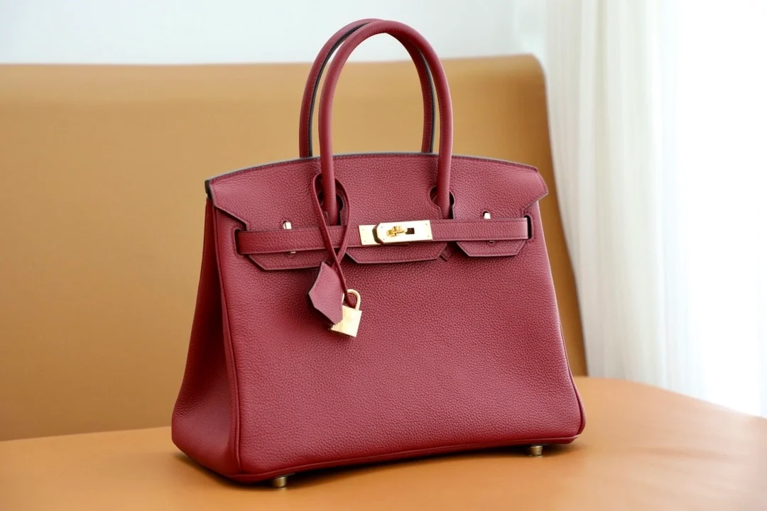 버킨 30 Rouge grenade 토고 백 상세