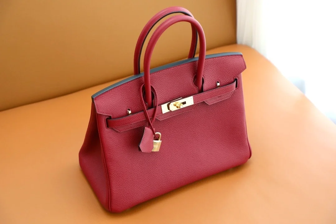 버킨 30 Rouge grenade 토고 백 상세