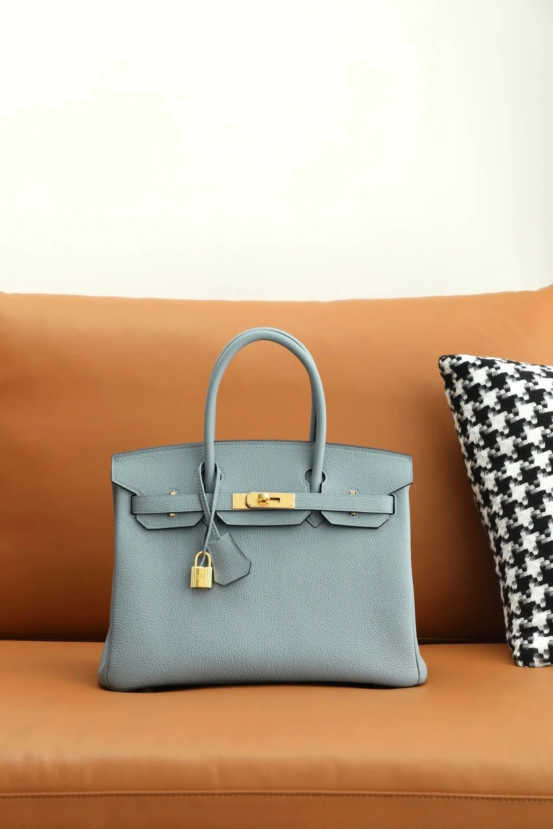 버킨 30 Blue lin 토고 백 상세