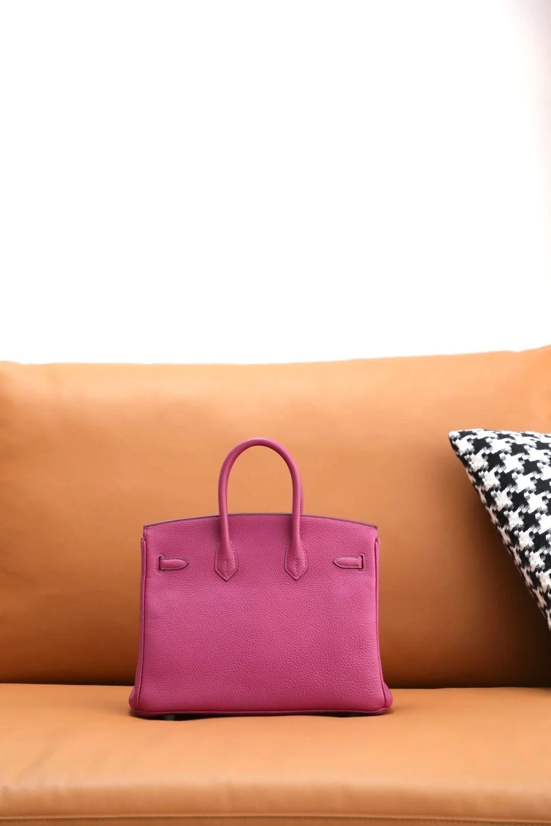 버킨 25 Rose pourpre 토고 백 상세