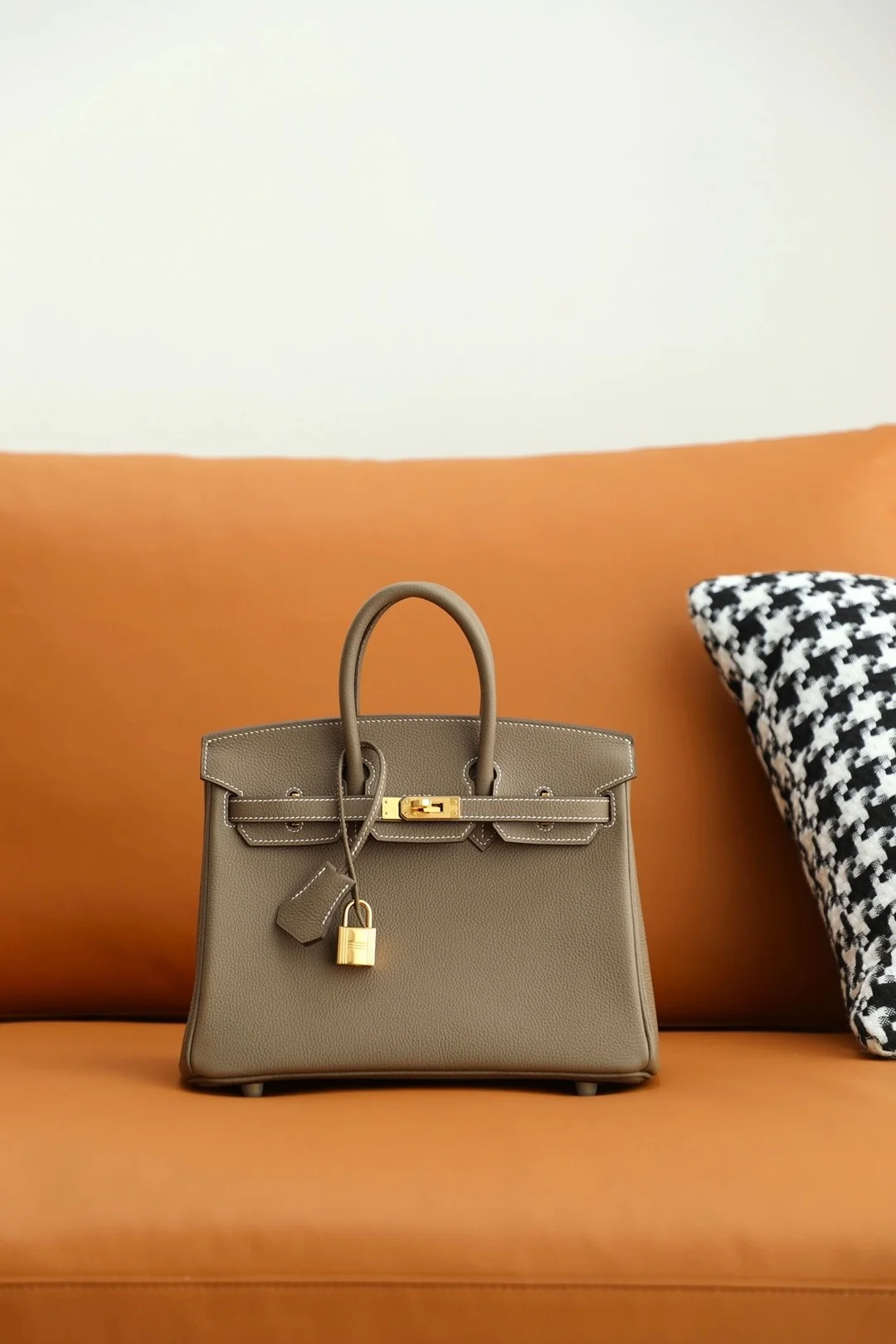 버킨 25 Etoupe 토고 백 상세