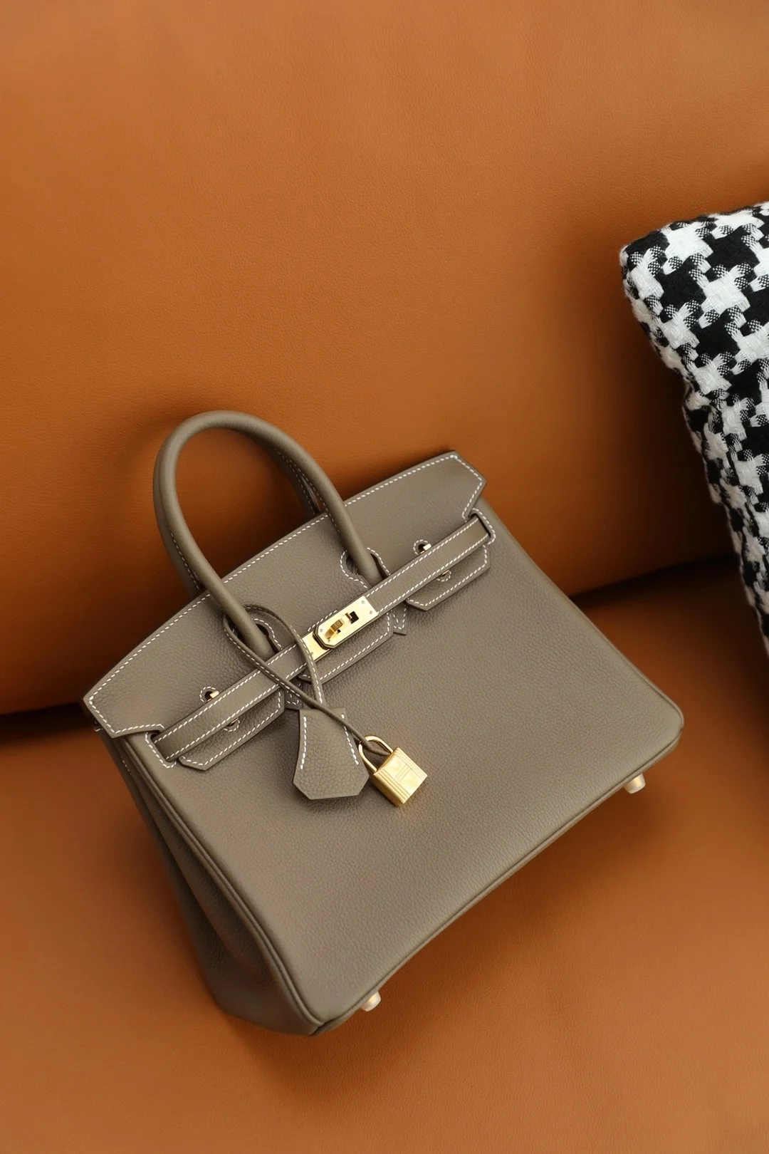 버킨 25 Etoupe 토고 백 상세