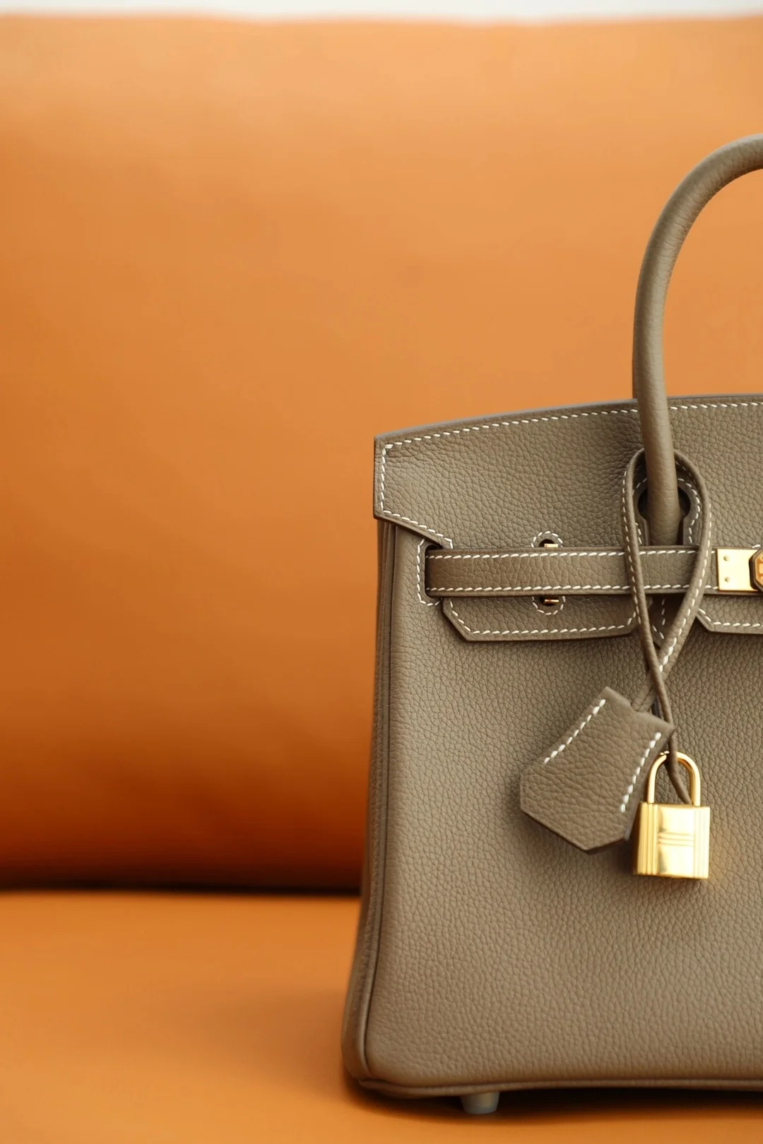 버킨 25 Etoupe 토고 백 상세