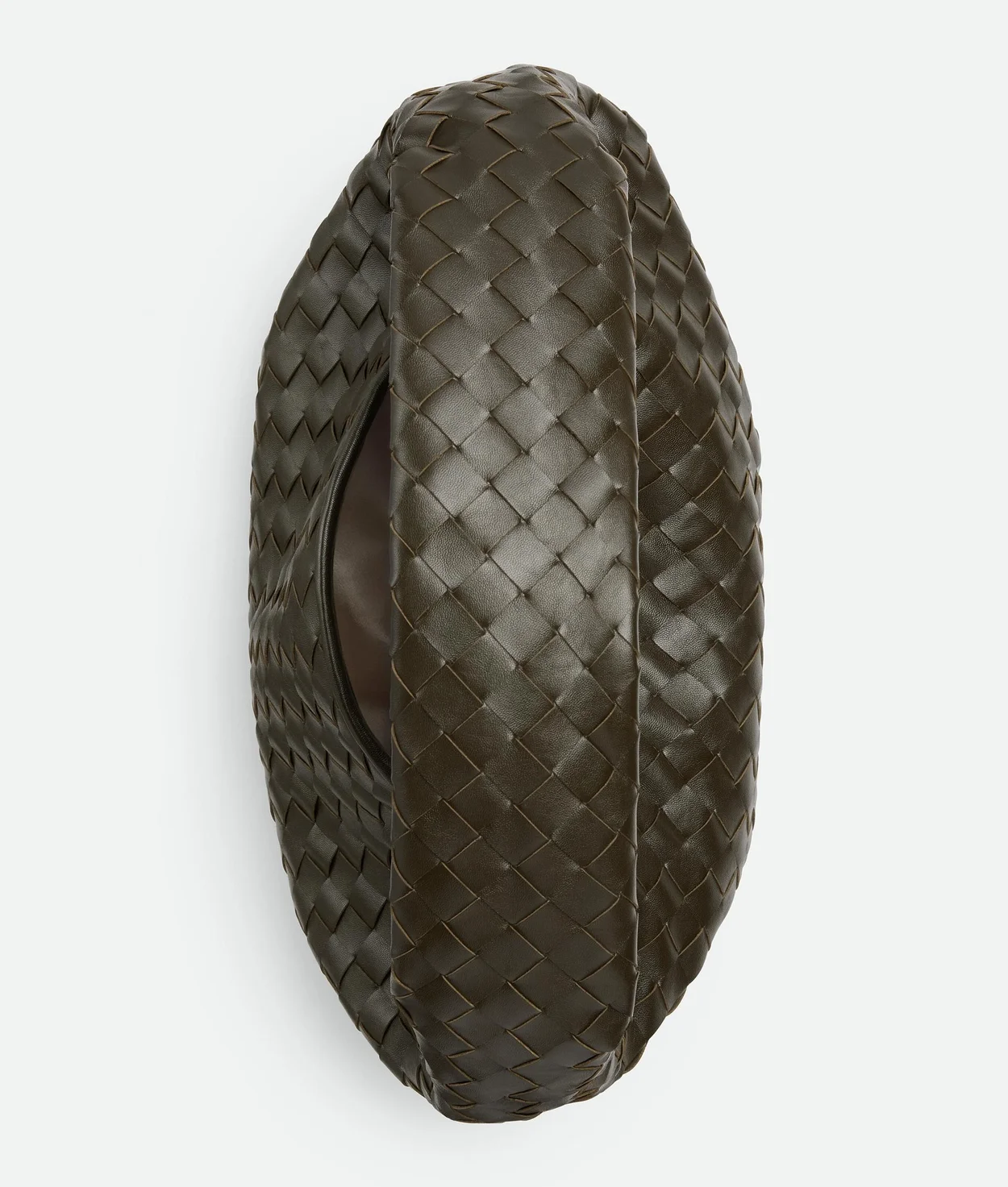 인트레치아토 스몰 홉 숄더 백 카키 상세