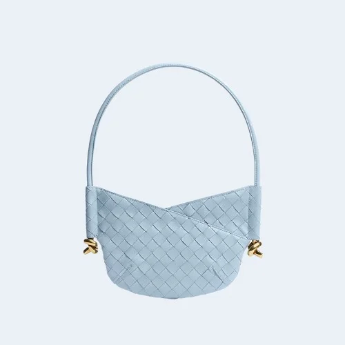 인트레치아토 미니 솔스티스 숄더백 스카이블루