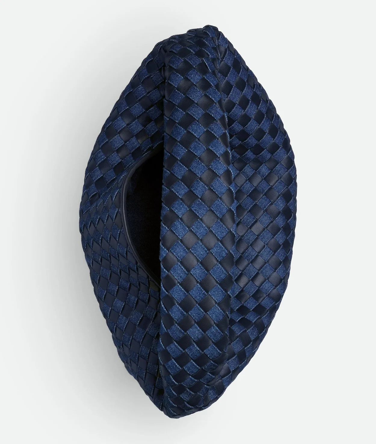 인트레치아토 라지 홉 숄더 백 데님 블루 상세