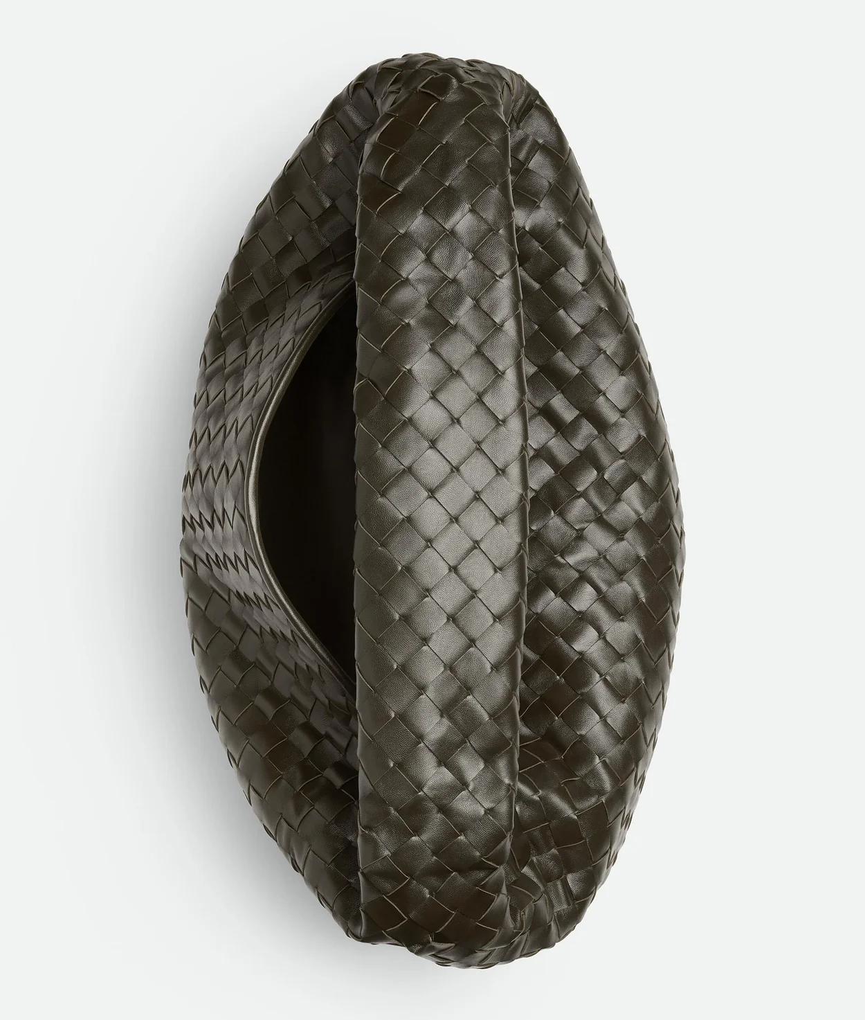 인트레치아토 라지 홉 숄더 백 카키 상세