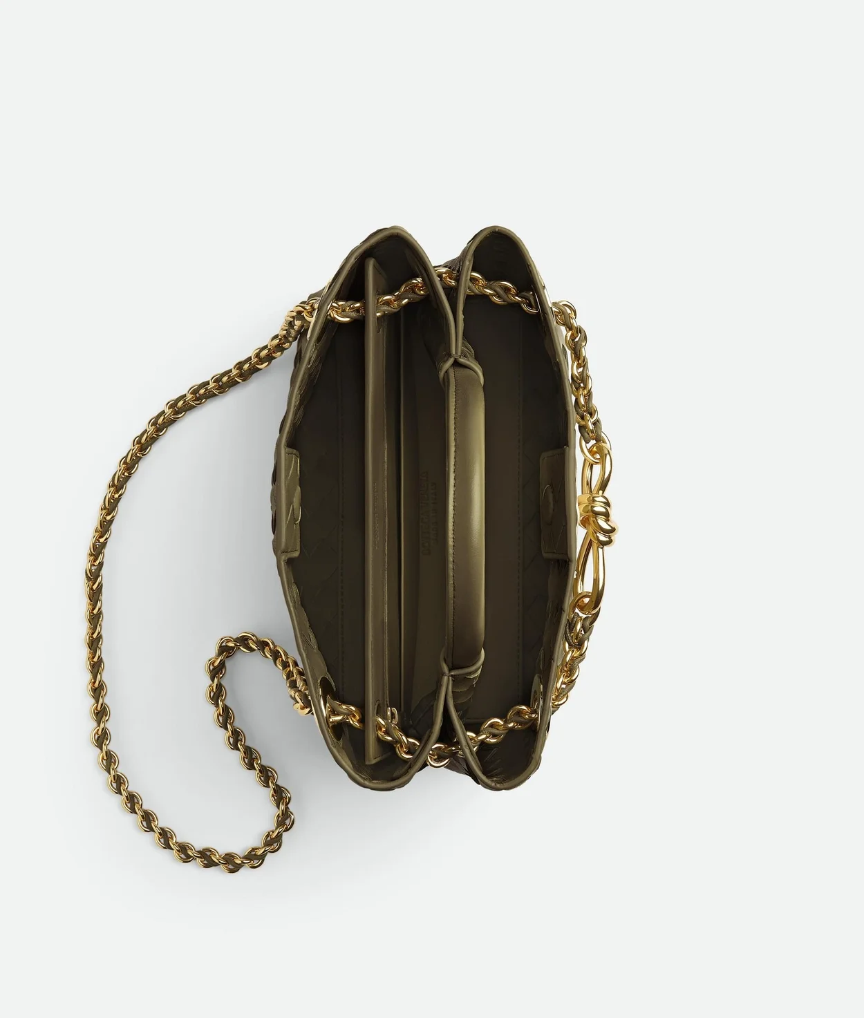 스몰 체인 안디아모 백 카키 상세