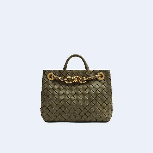 스몰 체인 안디아모 백 카키