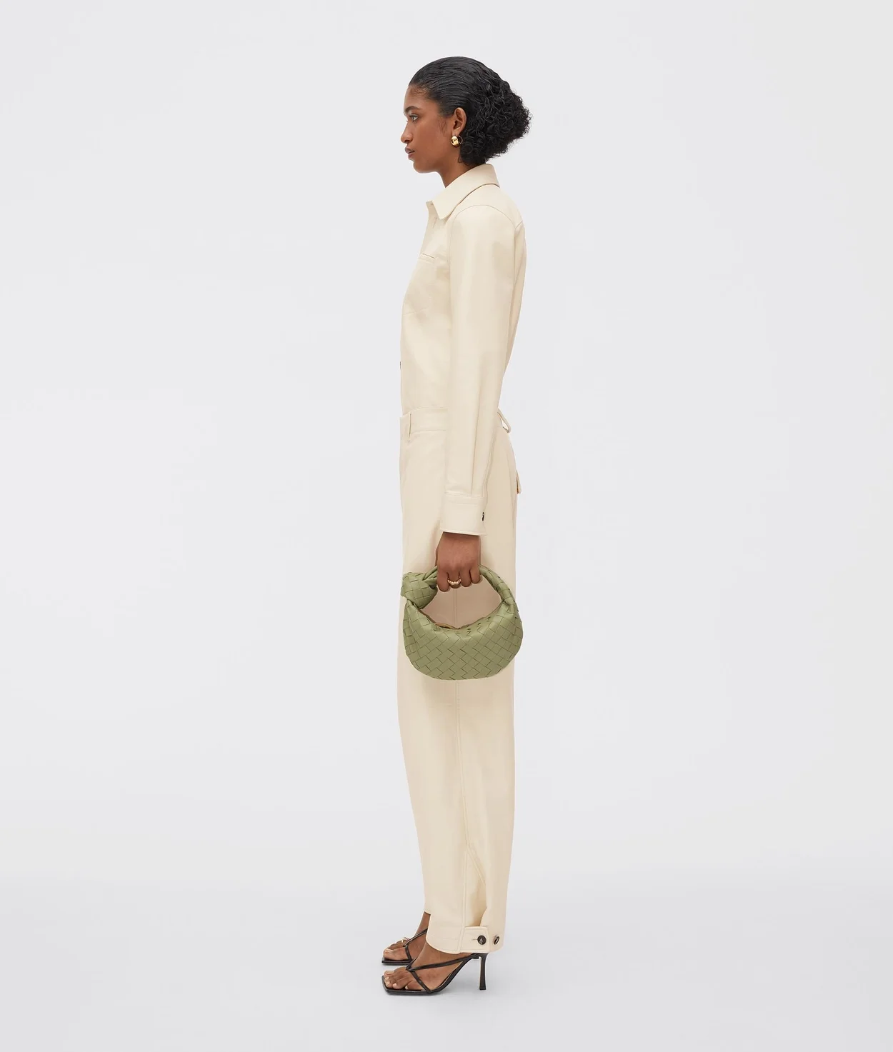 미니 레더 조디백 그린 상세