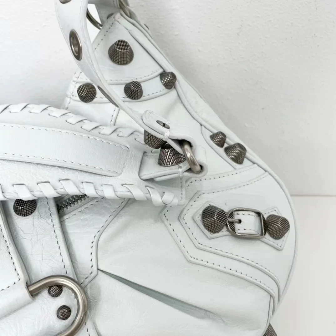 미디엄 르 카골 핸드백 화이트 상세