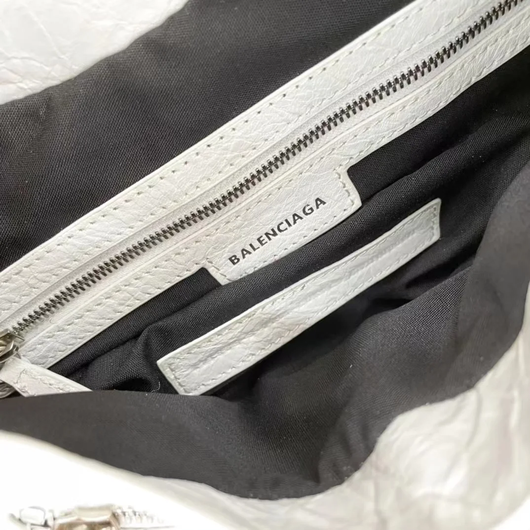 미디엄 르 카골 핸드백 화이트 상세