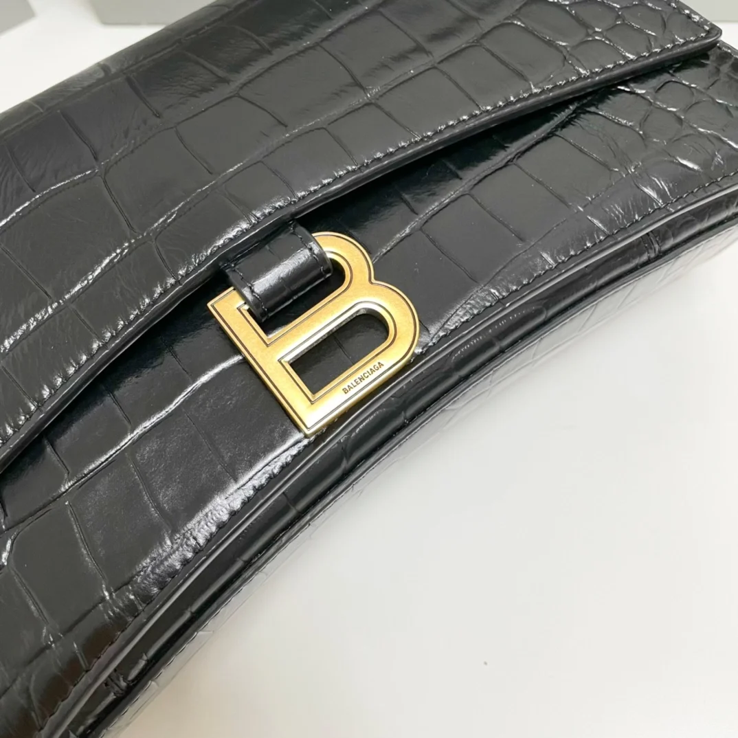 크로커다일 엠보싱 크러쉬 스몰백 상세