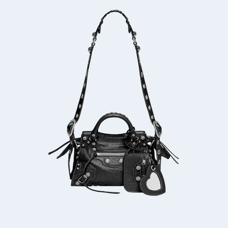 네오 카골 XS 핸드백 블랙 상세