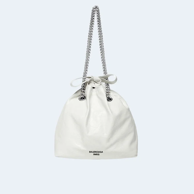 크러쉬 스몰 토트백 옵틱 화이트 상세