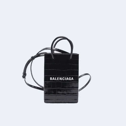 크로커다일 레더 홀더백